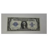 1923 $1 Horse Blanket Large Note Silver