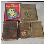 Vintage books, 1944 bedtime stories. School