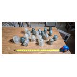 Hemingray insulators  ( number 16. 12. 9. 56 )