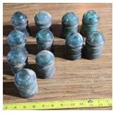 Hemingray insulators ( #9,12)