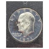 1971- Eisenhower US Proof Dollar