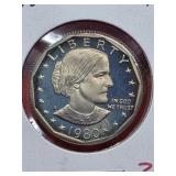 1980-S  UnC. Susan B Anthony Dollars