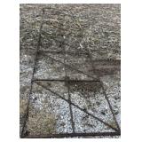 43 in x 218in reinforced rebar cage panel,