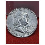 1963-D Franklin Silver Half Dollar