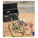 Imperial freon gage,  brinks security box