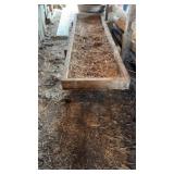 Wooden Raised Feeder  8ft x 27 in x 20 in
