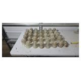 Hemingray insulators ( #16 ,17 )