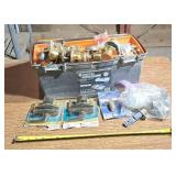 Tool box, door knobs