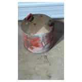Metal Gas Can full of Gas
