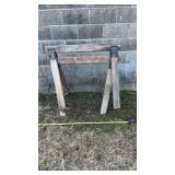 Wooden Saw Horses