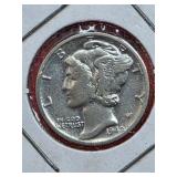 1942-D Mercury Dime