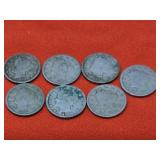 7-1912 Liberty Nickels