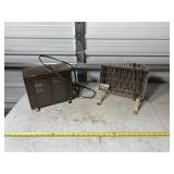 2 small space heaters General Power Equipment CO.