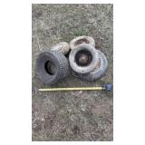 Tiresfor agricultural or utility vehicles such as