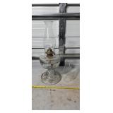 Oil lamp,  extra chimney