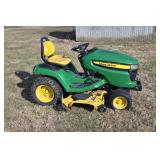 2008 John Deere 857.8 hours,  1 owner hours X500