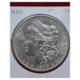 1900 Morgan Silver Dollar
