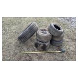 Lawnmower Tires and GoodYear Car Tire-
