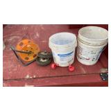 Reel, Cart Tires, 5 gal buckets