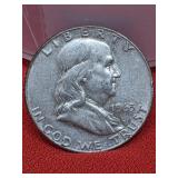 1963-D Franklin Silver Half Dollar