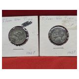 2-1943-P 35% Silver War Time Nickels