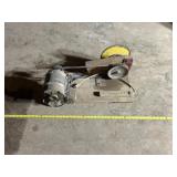 vintage electric motor and grinder set