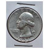 1953-S Washington Silver Quarter