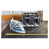 Oster 4 Hole Toaster & B&D Clothes Iron
