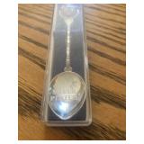 Sweden Silver Plate Baby Spoon