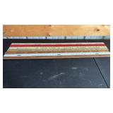 Advertising Yard Sticks