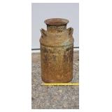 Old milk can