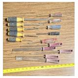 Screwdrivers and files