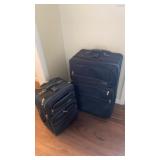 Travel gear luggage two rollers