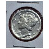 1945-D Mercury Dime