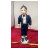 Alfalfa porcelain doll from the king world Inc.
