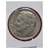 1957-D Roosevelt Silver Dime
