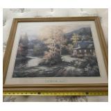 25.5 x 31.5 framed Smokeyhill Valley print.