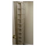 Hanging shoe organizer.