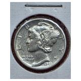 1941 Mercury Dime