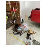 Red Wing Shoes size 10 and boots, hat and all