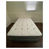 WF queen size firm mattress and box spring,