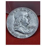 1962-D Franklin Silver Half Dollar