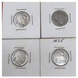 1925 Buffalo Nickels