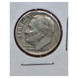 1959-D Roosevelt Silver Dime