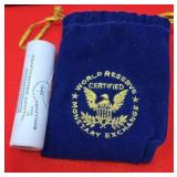 2005 World Reserve Brilliant  Unc Roll of Nickels