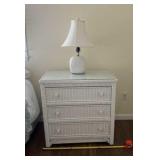 Lexington Wicker Henry Link three drawer dresser