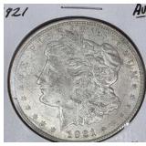 1921 Morgan Silver Dollar
