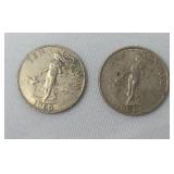 2- 10 Centavos Philippines 1960 and 1963