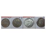 4-1776-1976-D Bicentennial Eisenhower Dollars