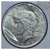 1923 Peace Silver Dollar